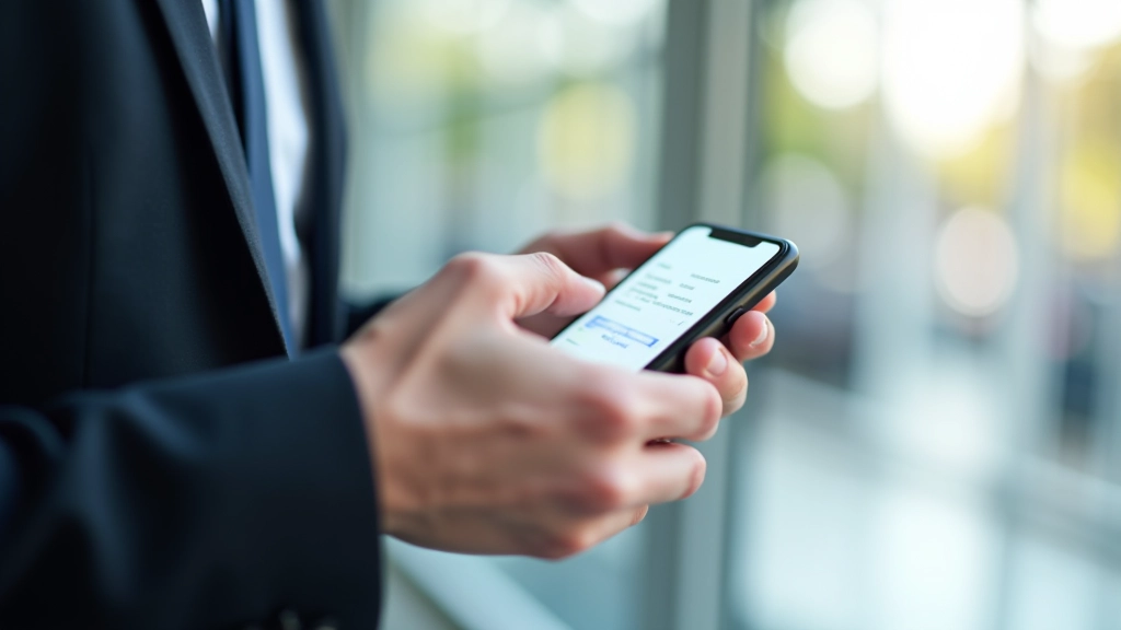 Mobilaus telefono ekranas su svetaine, kurioje tekstas yra per mažas ir sunkiai skaitomas